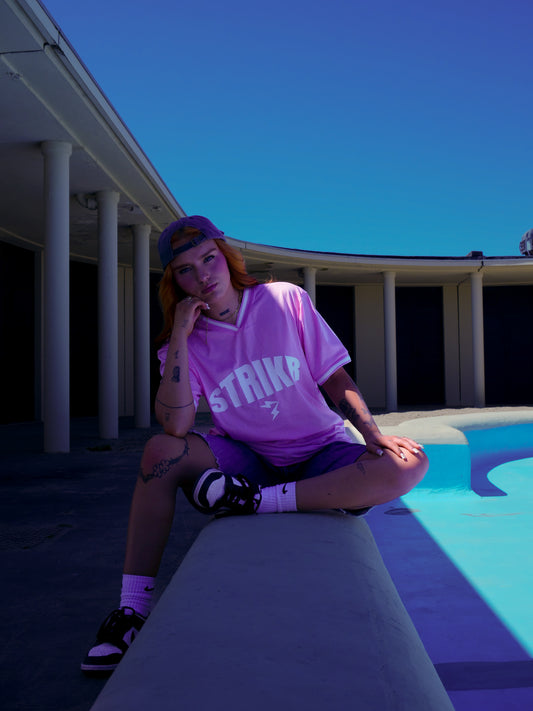 T-shirt Rose "NO GUARDS"
